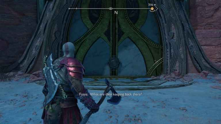 Où trouver les deux clés de la porte dans The Forbidden Sands dans God of War Ragnarök