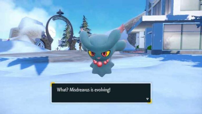 Comment faire évoluer Misdreavus en Mismagius dans Pokémon Scarlet & Violet
