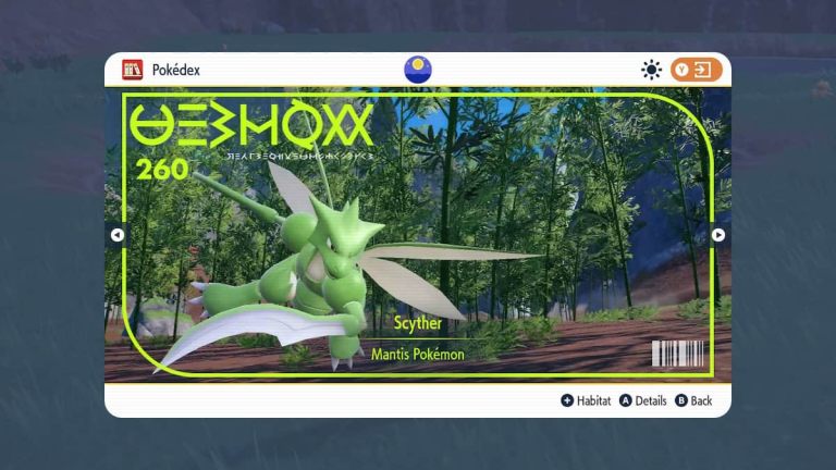 Comment faire évoluer Scyther en Scizor dans Pokémon Scarlet & Violet