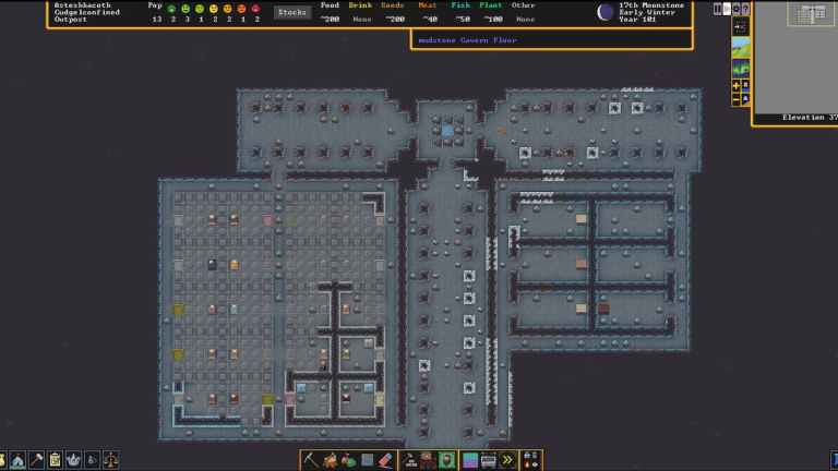 Débuter dans Dwarf Fortress - Que construire ?