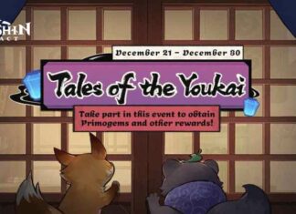 Guide de l'événement Web Genshin Impact Tales of the Youkai
