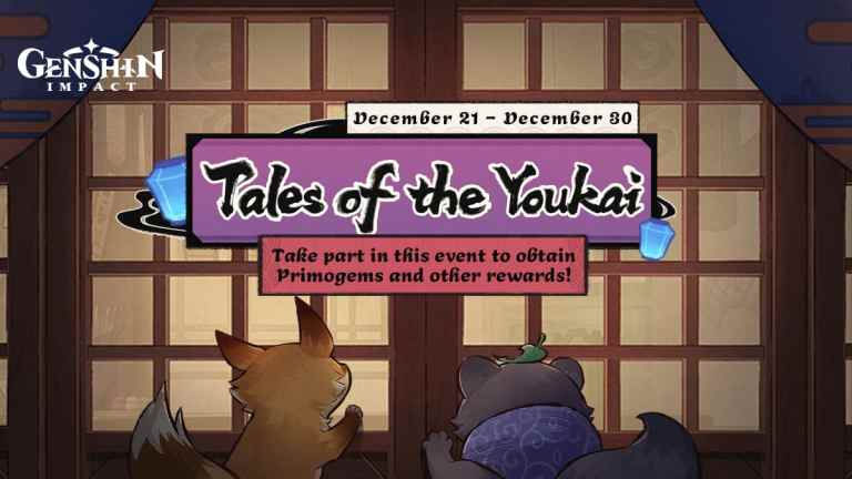 Guide de l'événement Web Genshin Impact Tales of the Youkai