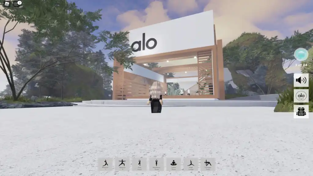 Comment obtenir les objets gratuits de l'avatar Alo Sanctuary Winter 2022 dans Alo Sanctuary - Roblox
