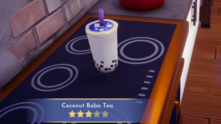 Comment faire du thé boba à la noix de coco dans Dreamlight Valley