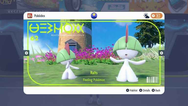 Comment faire évoluer Ralts en Kirlia dans Pokémon Scarlet & Violet