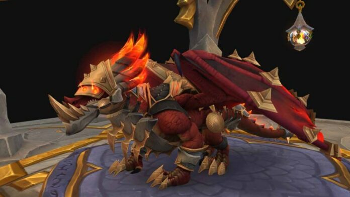 Comment obtenir le Drake du gladiateur cramoisi dans World of Warcraft Dragonflight
