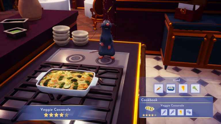 Comment faire une casserole de légumes dans Disney Dreamlight Valley