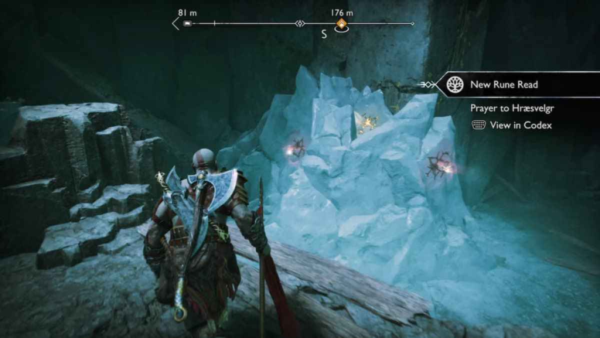 Helheim Ice Block Puzzle Solution de God of War Ragnarok