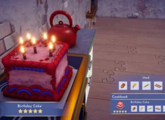 Comment faire un gâteau d'anniversaire à Dreamlight Valley
