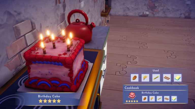 Comment faire un gâteau d'anniversaire à Dreamlight Valley