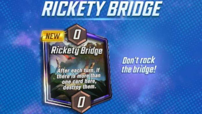 Marvel Snap - Emplacement en vedette Rickety Bridge, expliqué

