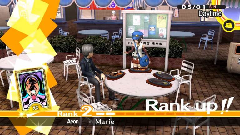 Comment envoyer un texte automatique dans Persona 4 Golden