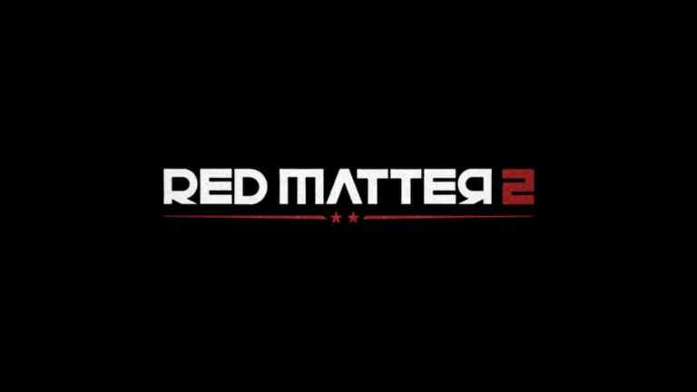 Avez-vous besoin de jouer à Red Matter 1 avant 2 ?