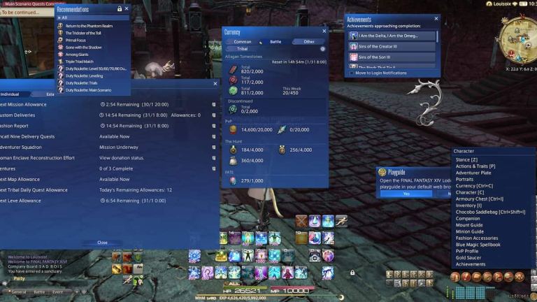 Comment changer le thème de l'interface utilisateur dans Final Fantasy XIV