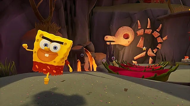 SpongeBob SquarePants: The Cosmic Shake - Toutes les pièces d'or préhistoriques de la forêt de varech
