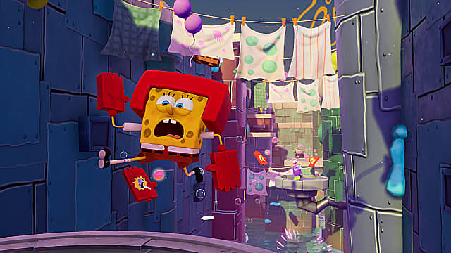 SpongeBob SquarePants: The Cosmic Shake - Toutes les pièces d'or Karate Downtown Bikini Bottom
