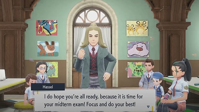 Toutes les réponses de classe d'art dans Pokemon Scarlet et Violet
