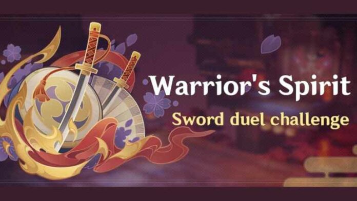 Guide de l'événement Genshin Impact Warrior's Spirit
