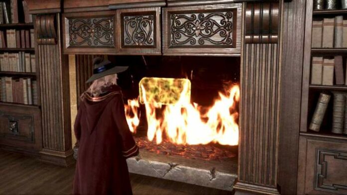Comment obtenir le coffre derrière la cheminée dans la bibliothèque de Hogwarts Legacy

