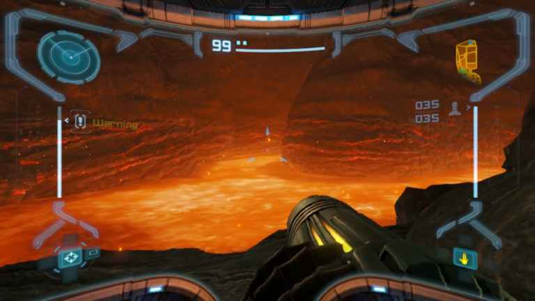 Pouvez-vous traverser la lave sans subir de dégâts dans Metroid Prime Remastered ?