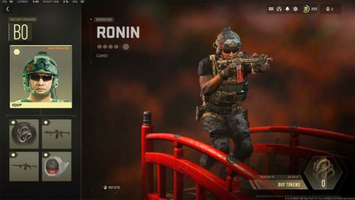 Comment débloquer l'opérateur Ronin dans Modern Warfare 2 et Warzone 2

