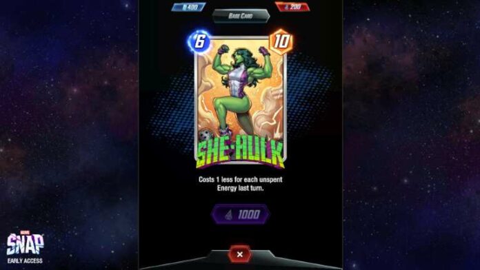Les meilleurs decks She-Hulk dans Marvel Snap
