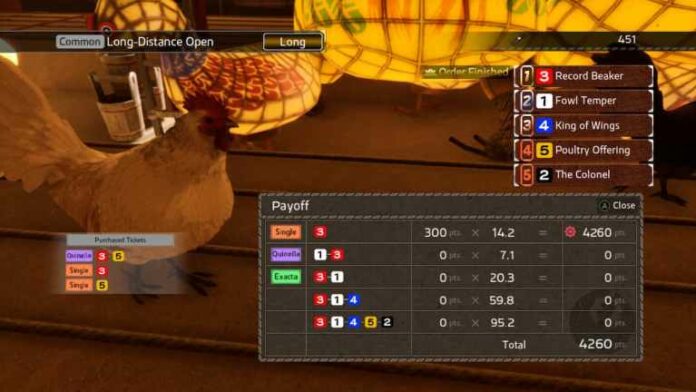 Comment gagner Chicken Racing dans Like a Dragon Ishin - Trucs et astuces
