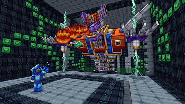 Minecraft x Mega Man Crossover DLC Liste de tous les boss
