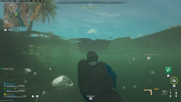 Into The Deep DMZ Mission Guide - Tuez des ennemis en nageant et sous l'eau

