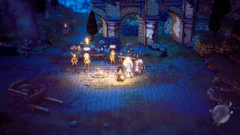 Où trouver le marché noir dans Octopath Traveler 2