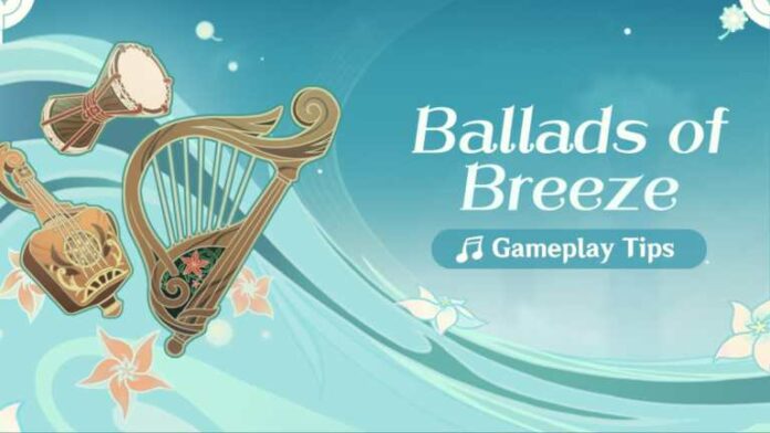 Guide du jeu rythmique Genshin Impact Ballads of Breeze – Événement Windblume's Breath
