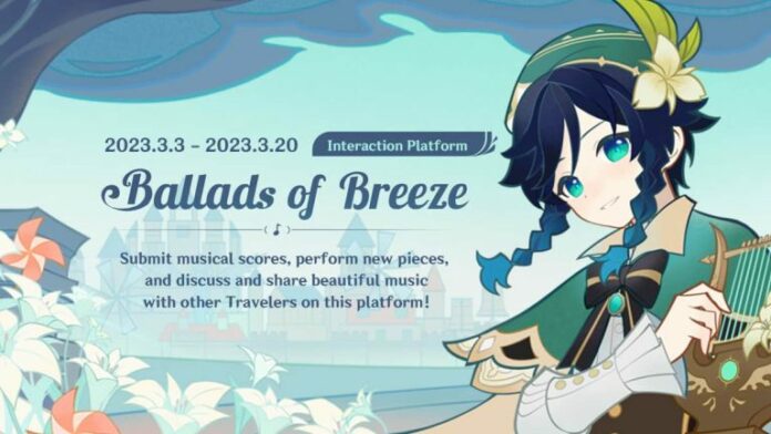Comment partager votre beatmap personnalisée dans l'événement Genshin Impact - Ballads of Breeze Windblume
