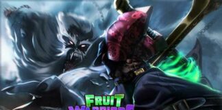 Codes Fruit Warriors (mars 2023)
