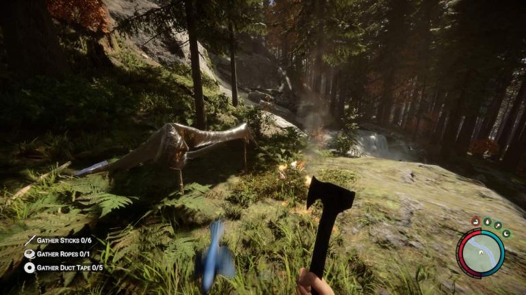 Comment échanger rapidement ou hotbar des armes et des objets dans Sons of the Forest