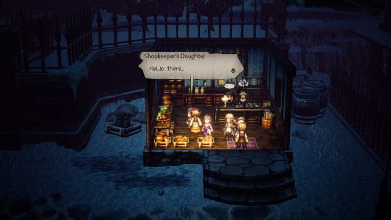 Comment terminer une boutique inquiétante dans Octopath Traveler 2