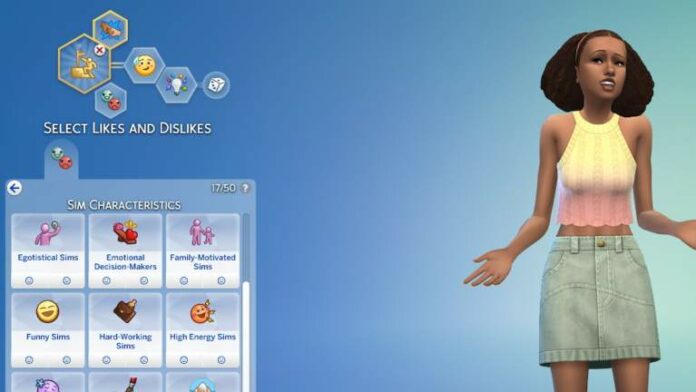 Toutes les caractéristiques des Sims dans Sims 4 Growing Together
