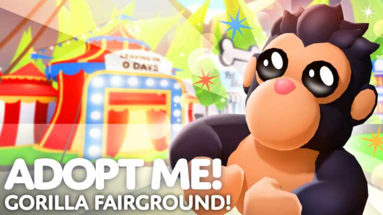 Tous les animaux de compagnie ajoutés avec Adoptez-moi !  Mise à jour de Gorilla Fairground – Roblox