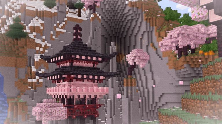 12 meilleures constructions en bois de Cherry Blossom Tree pour Minecraft 1.20