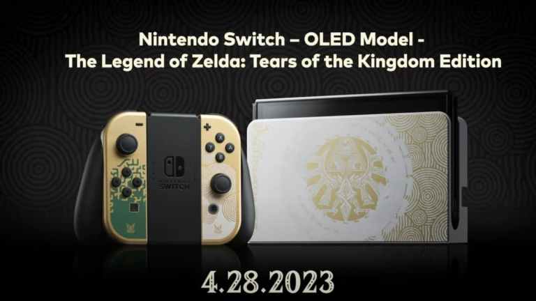 Nouveau modèle OLED Tears of the Kingdom Switch et accessoires dévoilés lors de la démonstration de gameplay de Zelda