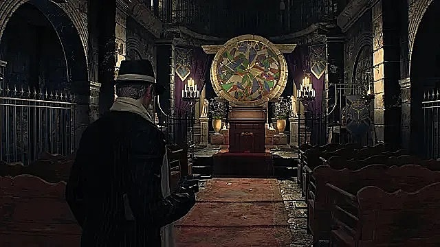 Resident Evil 4 Remake Church Puzzle Guide de solution de vitrail
