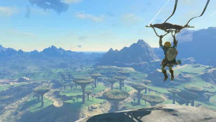 est le parapente dans Zelda Tears of the Kingdom ?
