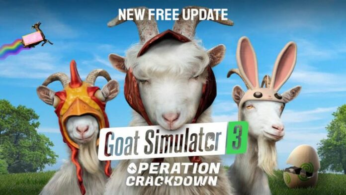 Mise à jour de Goat Simulator 3 - Détails et récompenses de Easter Eggstravaganza
