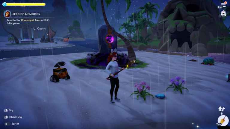 Comment terminer WALL-E aime les fleurs dans Disney Dreamlight Valley