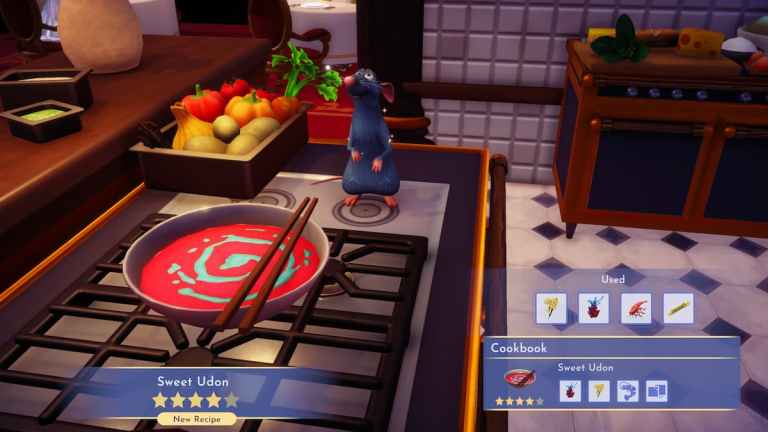 Comment faire Sweet Udon à Disney Dreamlight Valley