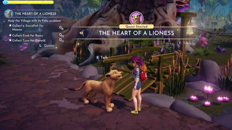 Comment terminer Le cœur d'une lionne dans Dreamlight Valley - Guide de quête d'amitié de niveau 7 de Nala