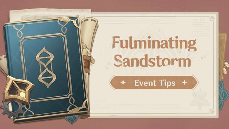 Guide du défi Genshin Impact Proposition & Gathering – Événement Fulminating Sandstorm