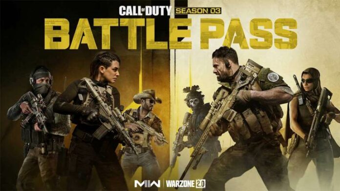 Tous les plans d'armes et skins d'opérateur du Battle Pass de la saison 3 dans MW2 et Warzone 2
