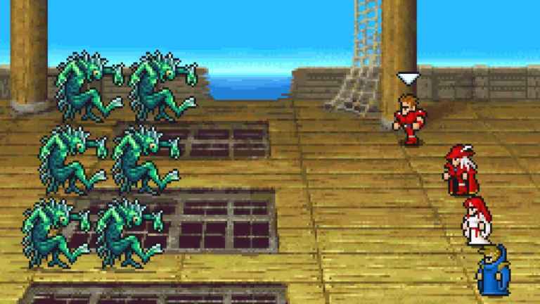 Final Fantasy 1 Pixel Remaster Bestiaire et lieux