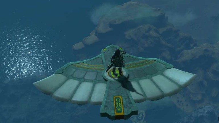 Comment voler sur le planeur Zonai Wing dans Zelda Tears of the Kingdom