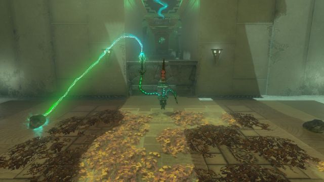 Zelda Tears of the Kingdom Bataille ennemie du sanctuaire d'In-isa